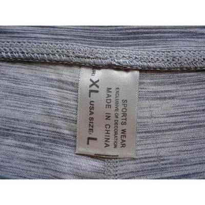 High-Performance Gray Athletic Shorts - Thumbnail 3