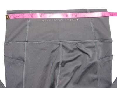 Victoria's Secret High-Waisted Gray Leggings with Pockets - xs - Thumbnail 5