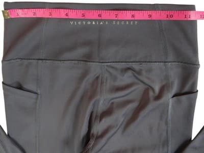 Victoria's Secret High-Waisted Gray Leggings with Pockets - xs - Thumbnail 6