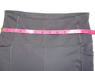 Victoria's Secret High-Waisted Gray Leggings with Pockets - xs - Thumbnail 3