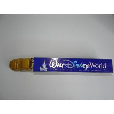 Disney World 50th Anniversary Semi Truck Trailer Gold Blue Mickey Friends 2736 - Thumbnail 2