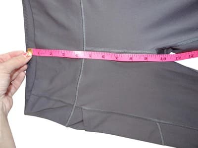 Victoria's Secret High-Waisted Gray Leggings with Pockets - xs - Thumbnail 4