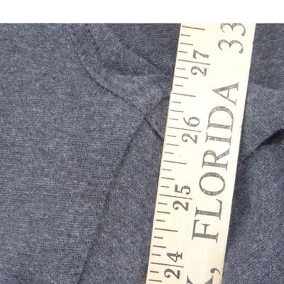 DKNY Jeans Womens Charcoal Gray Knit Skinny Pants Front Seam Zip Pockets Size 10 - Thumbnail 5