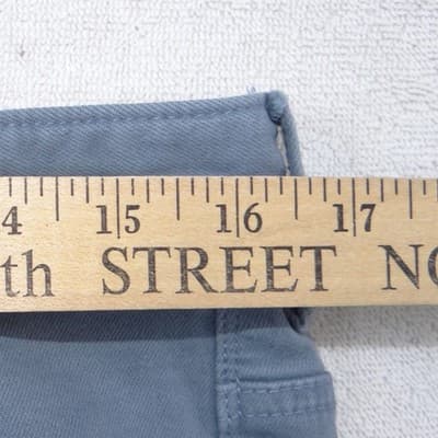Tommy Bahama Boracay Straight Leg Pants Dusty Blue Mens 33x32 Stretch Cotton - Thumbnail 5