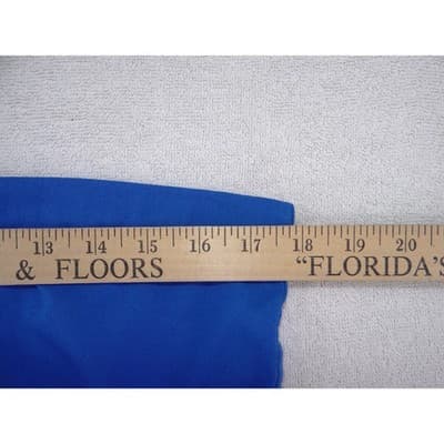 Cherokee Workwear Scrub Pants Royal Blue Unisex XS Drawstring Cargo Pockets - Thumbnail 3
