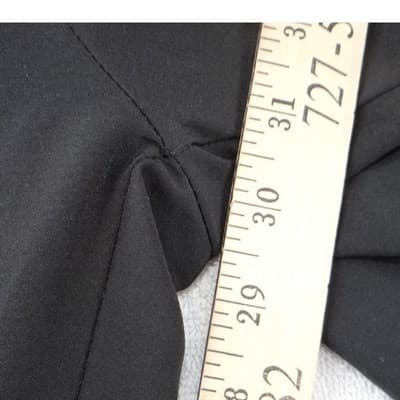 GT Performance Womens XL Black Scrub Pants Elastic Waist Cargo Medical Workwear - Thumbnail 5