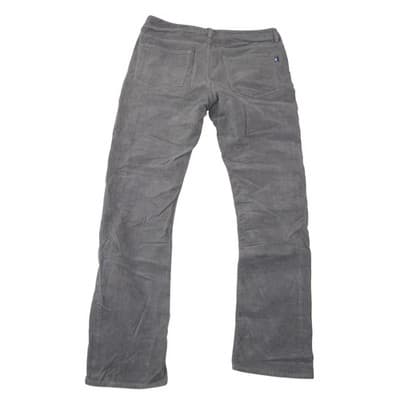 Vineyard Vines Mens Gray Corduroy Straight Leg Pants 33x32 Grey 5-Pocket - Thumbnail 3