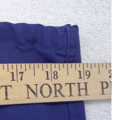 Medline AngelStat Womens Scrub Pants Royal Blue Small Straight Leg - Thumbnail 4