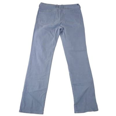 Tommy Bahama Boracay Straight Leg Pants Dusty Blue Mens 33x32 Stretch Cotton - Thumbnail 3
