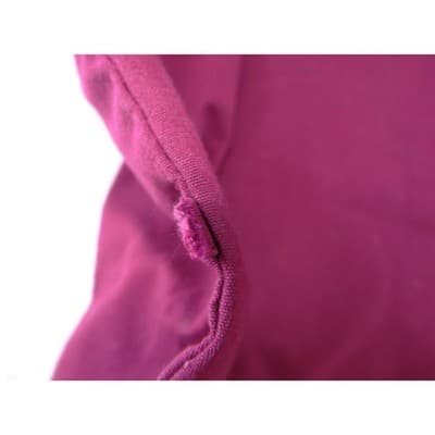 Butter-Soft Womens Scrub Set Burgundy V-Neck Top Elastic Waist Pants Size Small - Thumbnail 7