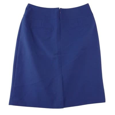 Worthington Navy Blue Pencil Skirt Womens Size 8 Professional Workwear Career - Thumbnail 3