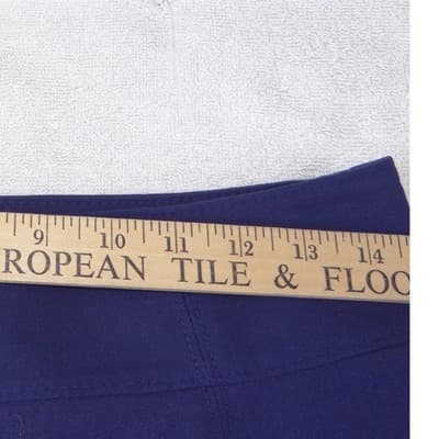 Worthington Navy Blue Pencil Skirt Womens Size 8 Professional Workwear Career - Thumbnail 4
