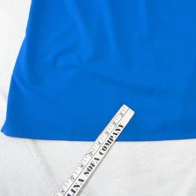 Oasis Womens Royal Blue V-Neck Scrub Top Short Sleeve Pockets Size Large - Thumbnail 5