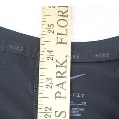 Nike Dri-FIT Womens XL Black Racerback Training Tank Top Sleeveless Shirt 2200 - Thumbnail 5