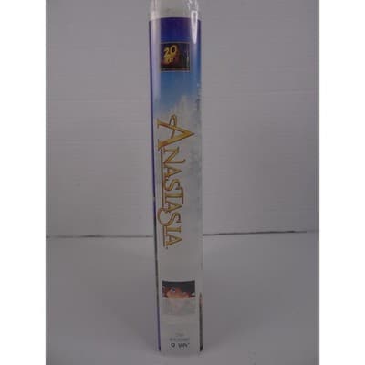 Anastasia VHS 1997 Animated Musical 20th Century Fox Meg Ryan Clamshell TESTED - Thumbnail 2