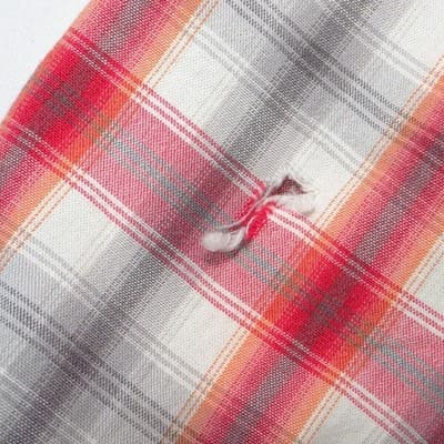 Lucky Brand Mens Red Plaid Western Pearl Snap Long Sleeve Shirt Medium - Thumbnail 5