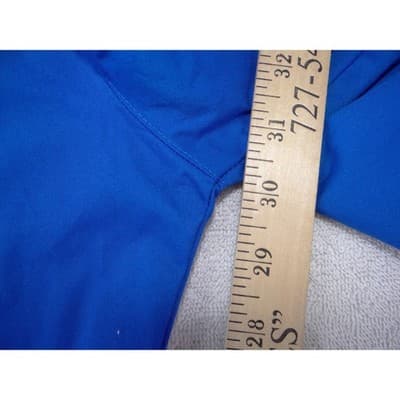 WonderWink WonderWORK Womens Scrub Pants Blue Cargo Pocket Drawstring Medium - Thumbnail 2