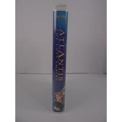 Disney Atlantis The Lost Empire VHS 2002 White Clamshell THX TESTED - Thumbnail 2