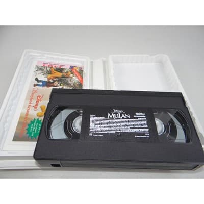 Disney Mulan VHS 1999 Masterpiece Collection Clamshell Case TESTED - Thumbnail 4