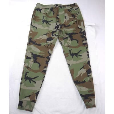 Polo Ralph Lauren Mens Camo Pony Player Jogger Sweatpants Green Brown Large L - Thumbnail 3