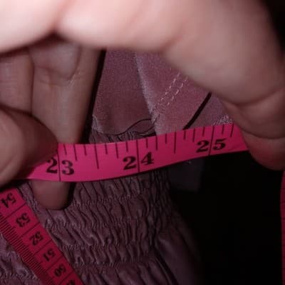 Vintage Pink Maxi Dress Butterfly Sleeves Smocked Waist Lace Trim Boho Flowy - Thumbnail 10