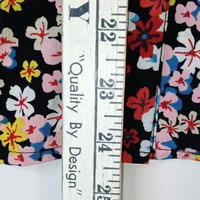 Tommy Hilfiger Womens Floral Print Button Up Shirt Top Xs - Thumbnail 9