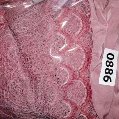 Vintage Pink Maxi Dress Butterfly Sleeves Smocked Waist Lace Trim Boho Flowy - Thumbnail 15
