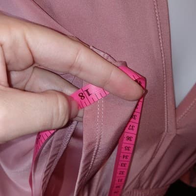 Vintage Pink Maxi Dress Butterfly Sleeves Smocked Waist Lace Trim Boho Flowy - Thumbnail 11