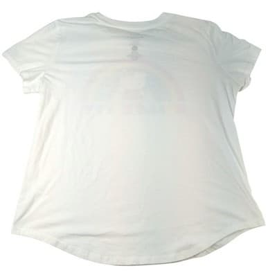 Kids Hello Kitty Rainbow T Shirt Size 2XL Youth White Short Sleeve Graphic Tee - Thumbnail 4