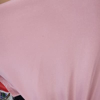 Vintage Pink Maxi Dress Butterfly Sleeves Smocked Waist Lace Trim Boho Flowy - Thumbnail 8