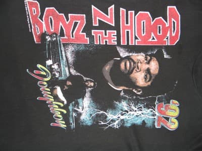 Vintage Boyz N The Hood Doughboy Graphic Tee - 1992 - Thumbnail 5