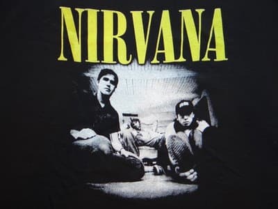 XL Vintage Nirvana Band Graphic T-Shirt - Thumbnail 6