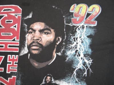 Vintage Boyz N The Hood Doughboy Graphic Tee - 1992 - Thumbnail 4