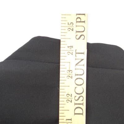 ZA&ZA Womens Black Open Front Blazer Stand Collar Contrast Sleeve Size Small - Thumbnail 9