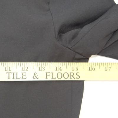 ZA&ZA Womens Black Open Front Blazer Stand Collar Contrast Sleeve Size Small - Thumbnail 7