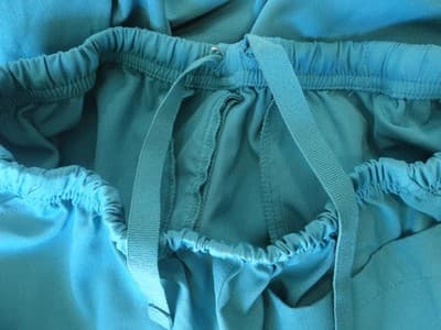 Skechers Women's Medical Scrubs Blue Pants Size S - Thumbnail 4