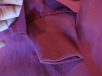 Four-Stretch Women's Burgundy Button-Front Medical Scrub Jacket XL - Thumbnail 6