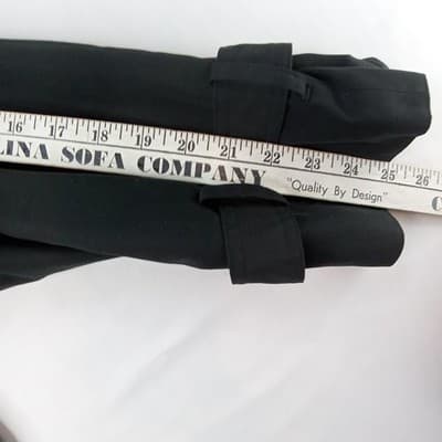 Classic Double Breasted Trench Coat Black Long Sleeve Belted Collar - Thumbnail 5