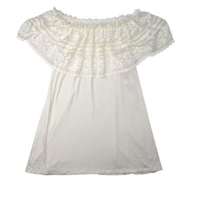 NWT-Hanky Panky X Lindsi Lane Off the Shoulder Cover-Up Dress - Small
