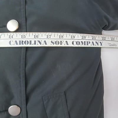 Classic Double Breasted Trench Coat Black Long Sleeve Belted Collar - Thumbnail 4