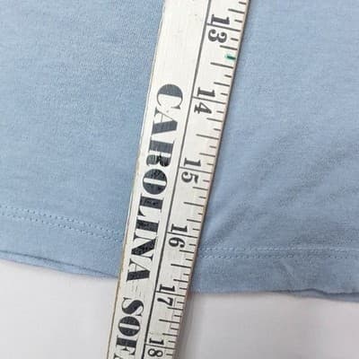 Coastal Dreamer Smiley Sun Pocket Graphic T Shirt Blue Size Small Short Crop - Thumbnail 6