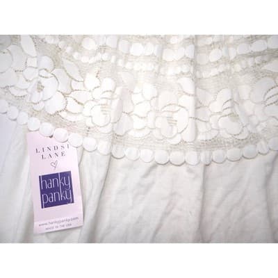NWT-Hanky Panky X Lindsi Lane Off the Shoulder Cover-Up Dress - Small - Thumbnail 2