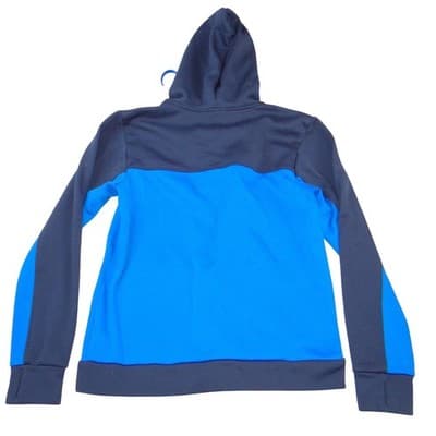 The North Face Mens Full Zip Hoodie Blue Colorblock Performance Fleece Size M - Thumbnail 5
