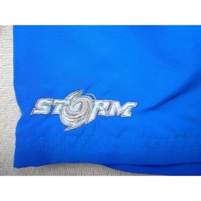 Storm Mens Royal Blue Swim Trunks Mesh Lined Elastic Waist Board Shorts Size M 8 - Thumbnail 4