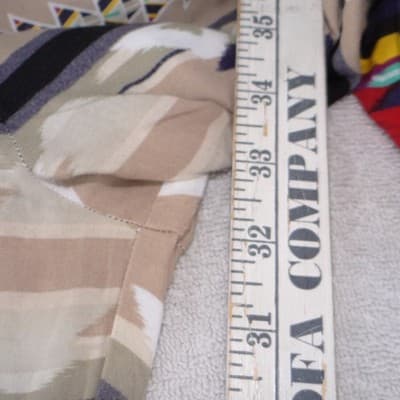GB Womens Wide Leg Palazzo Pants Southwestern Geometric Print Multicolor Size M - Thumbnail 5