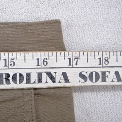 Columbia Mens Tan Khaki Canvas Utility Hiking Pants Straight Leg 32x30 - Thumbnail 4