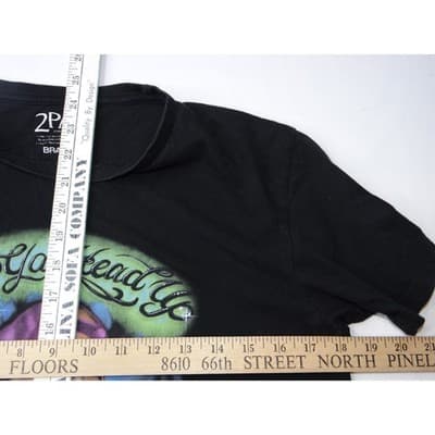 2Pac Keep Ya Head Up Graphic T Shirt Black Short Sleeve Size S Bravado - Thumbnail 7