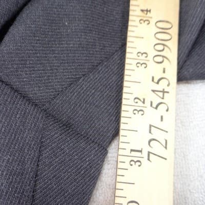 Antonio Melani Womens Charcoal Gray Wool Blend Wide Flare Dress Pants Size 10 - Thumbnail 5