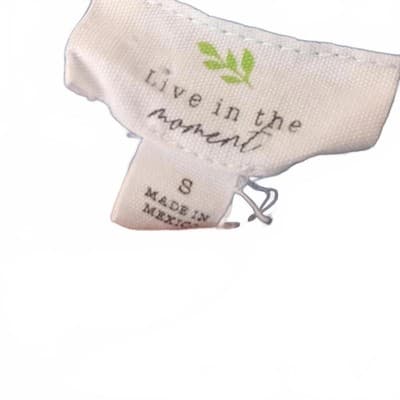 Live in the Moment Blue Square Neck Sleeveless Snap Closure Bodysuit Small - Thumbnail 2