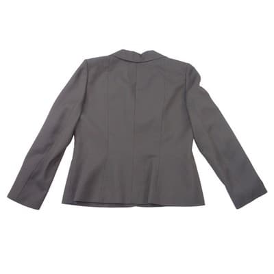 Jones Wear Suit Womens 14 Brown Blazer Skirt Set Micro Texture Professional 2pc - Thumbnail 5